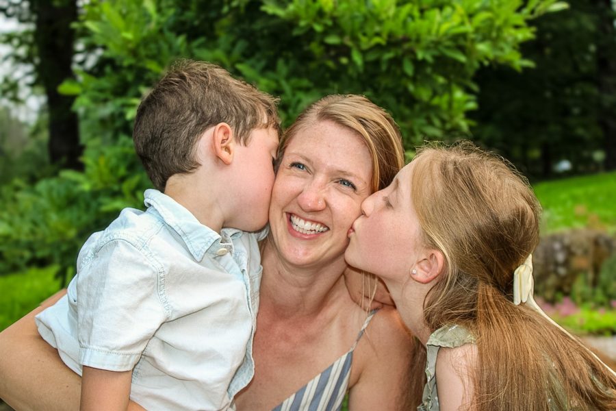 Family portrait session in New Hampshire